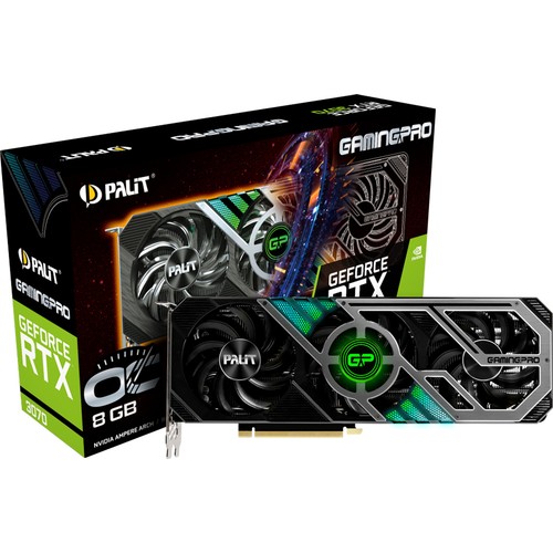 Palit Nvidia GeForce RTX3070 Gaming Pro OC 8GB 256Bit
